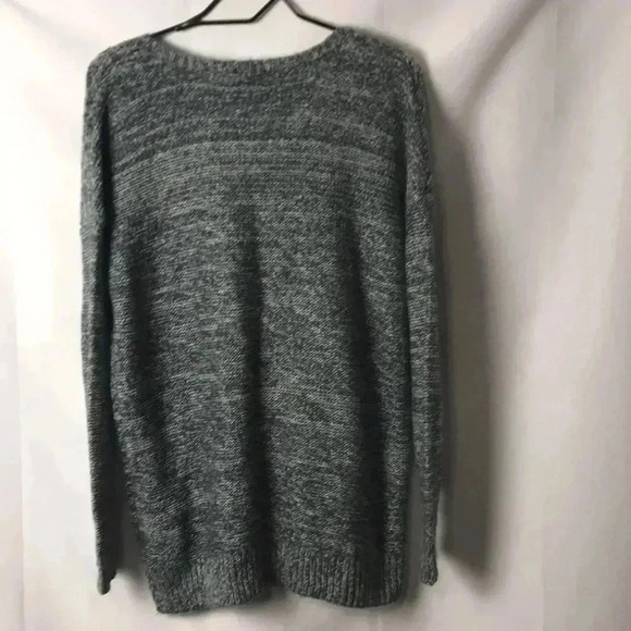 COMPANY ELLEN TRACY WO SZ LG COZY SWEATER GRAY - Picture 7 of 10
